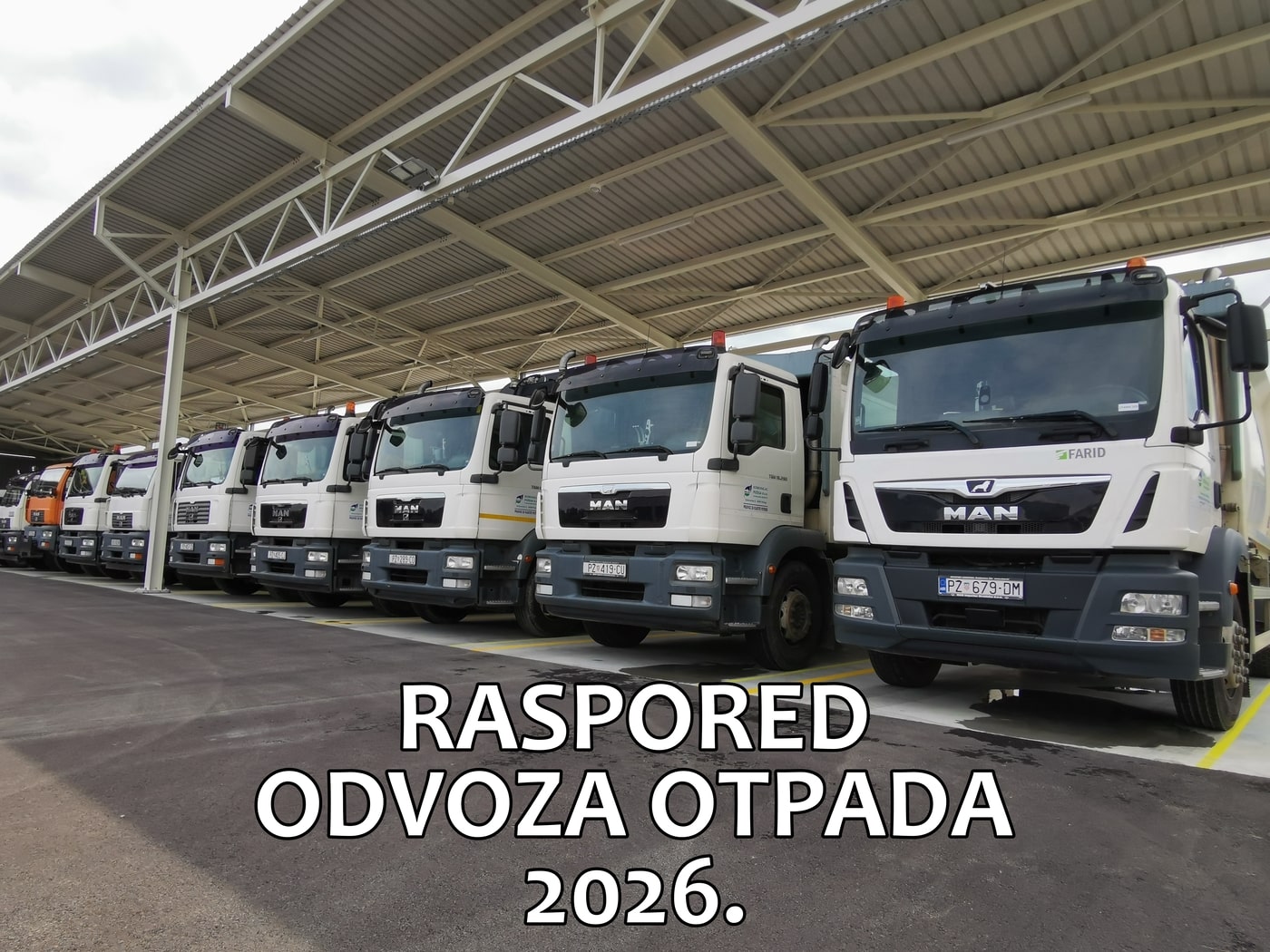 Obavijest o sakupljanju komunalnog otpada 2026.