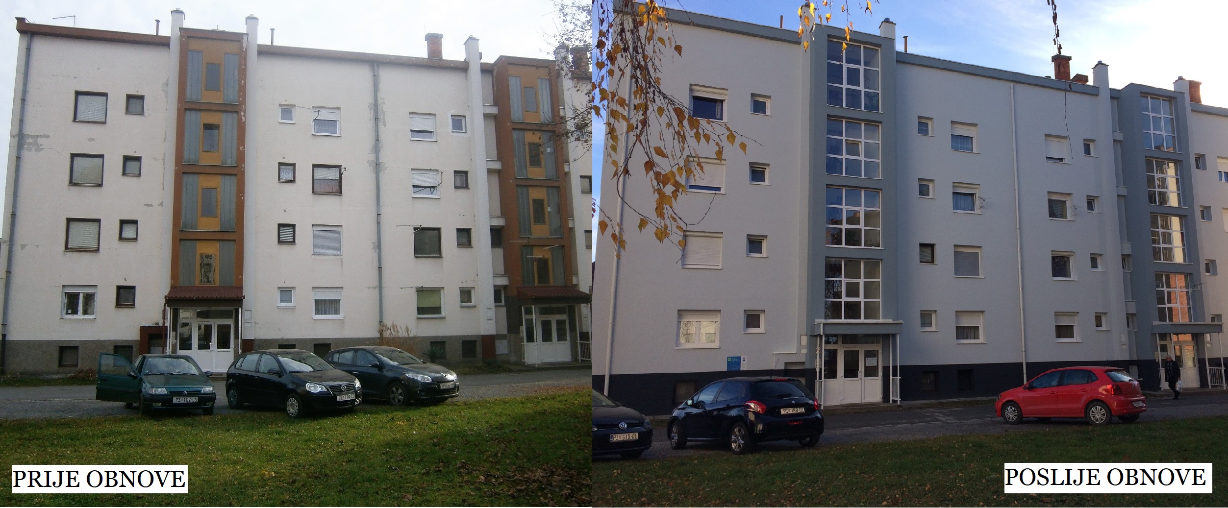 Energetska obnova višestambene zgrade na adresi Vanje Radauša 2-4, Požega