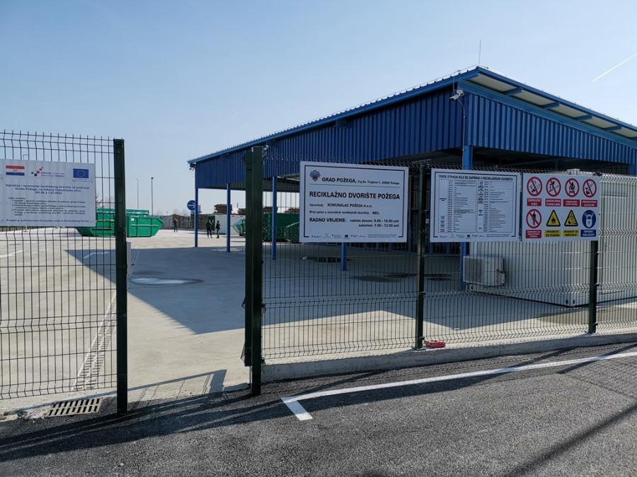 Privremeno radno vrijeme reciklažnih dvorišta u Pleternici, Kutjevu, Velikoj, Kaptolu i Jakšiću
