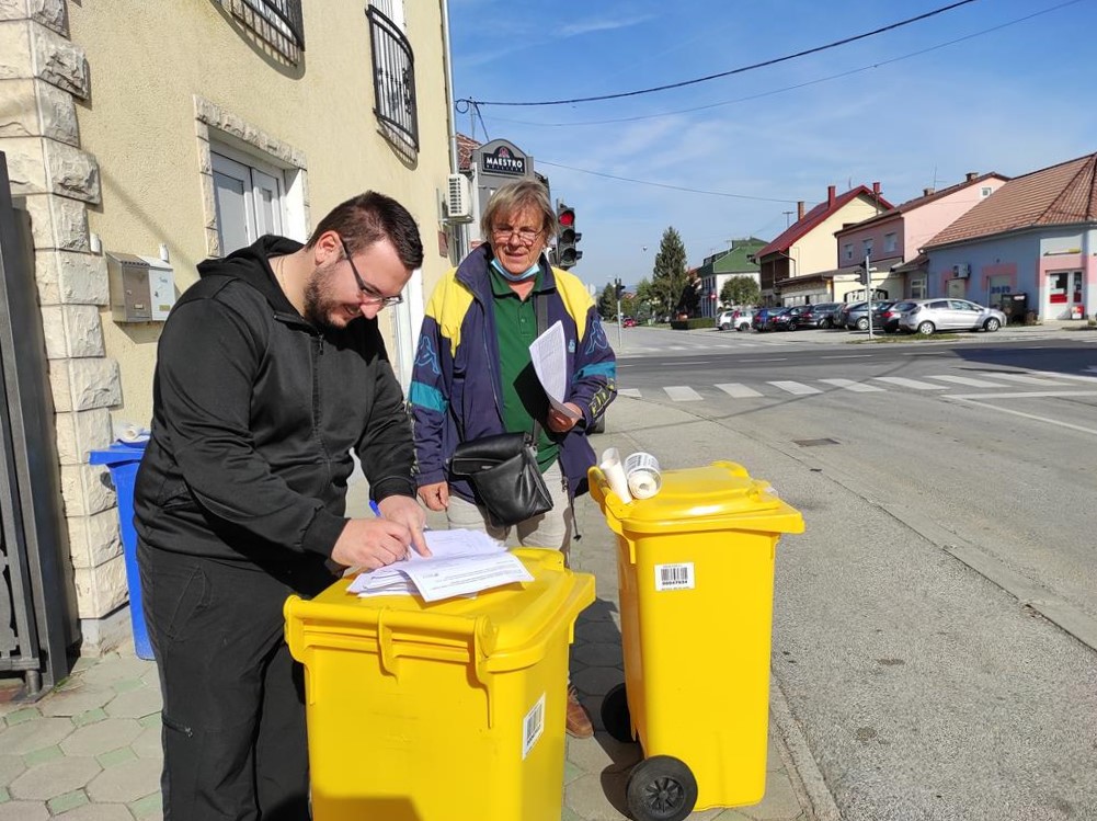 Na kućne adrese korisnika stižu žuti spremnici za plastiku